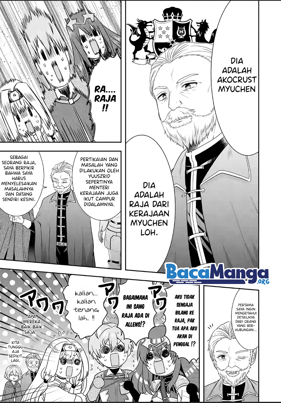 Tensei Ryoushu no Yuuryou Kaitaku: Zensei no Kioku o Ikashite White ni Tsutometara, Yuunou na Jinzai ga Atsumari Sugimashita Chapter 18.1 Gambar 10