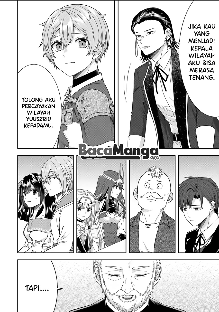Tensei Ryoushu no Yuuryou Kaitaku: Zensei no Kioku o Ikashite White ni Tsutometara, Yuunou na Jinzai ga Atsumari Sugimashita Chapter 18.1 Gambar 18