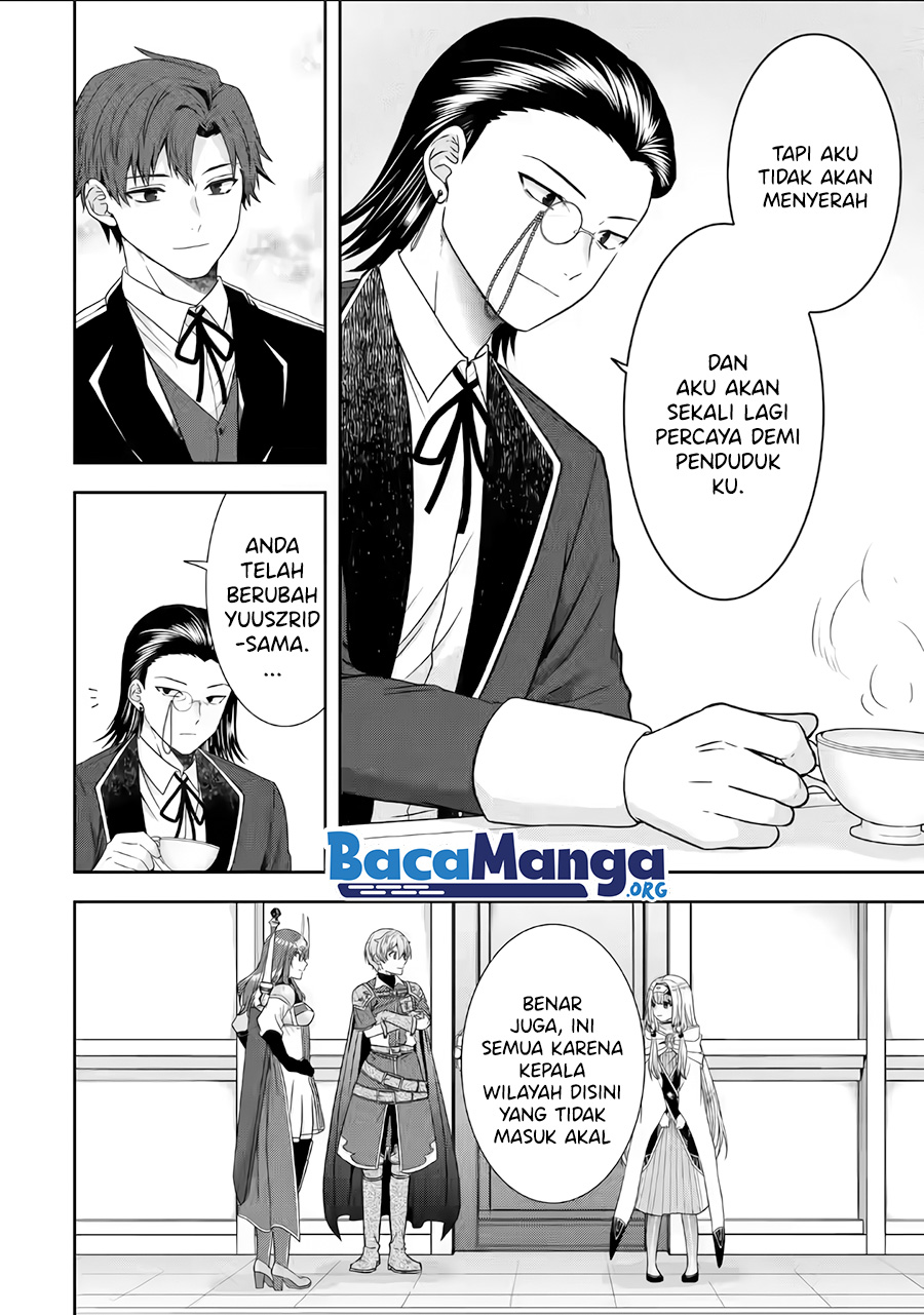 Tensei Ryoushu no Yuuryou Kaitaku: Zensei no Kioku o Ikashite White ni Tsutometara, Yuunou na Jinzai ga Atsumari Sugimashita Chapter 18.1 Gambar 7