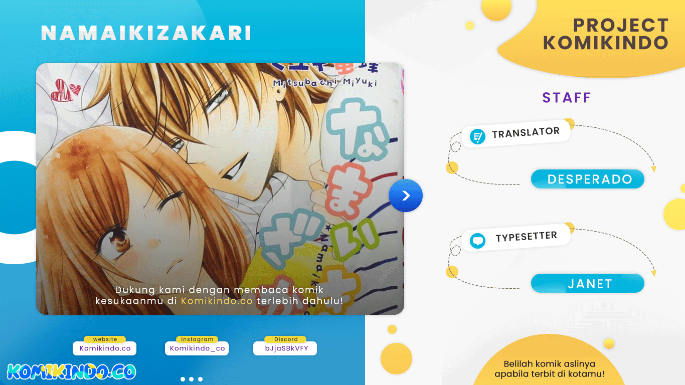 Baca Komik Namaikizakari. Chapter 87 Gambar 1