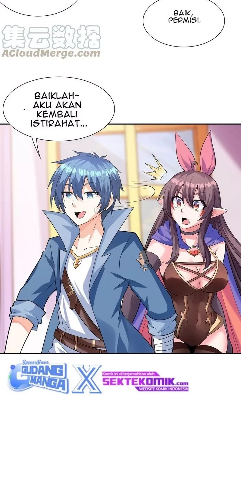 My Harem Is Entirely Female Demon Villains Chapter 38 Gambar 38