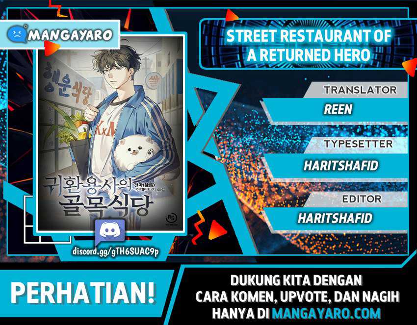 Baca Komik The Returning Warrior’s Alley Restaurant Chapter 09.1 Gambar 1