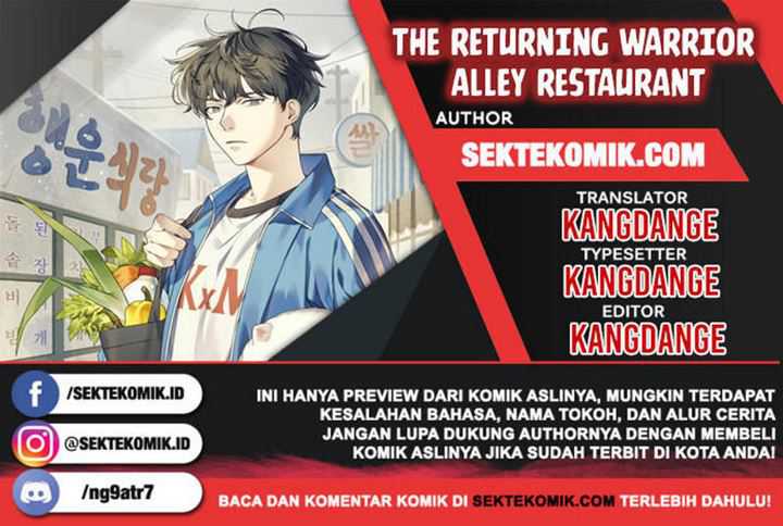 Baca Komik The Returning Warrior’s Alley Restaurant Chapter 01.5 Gambar 1