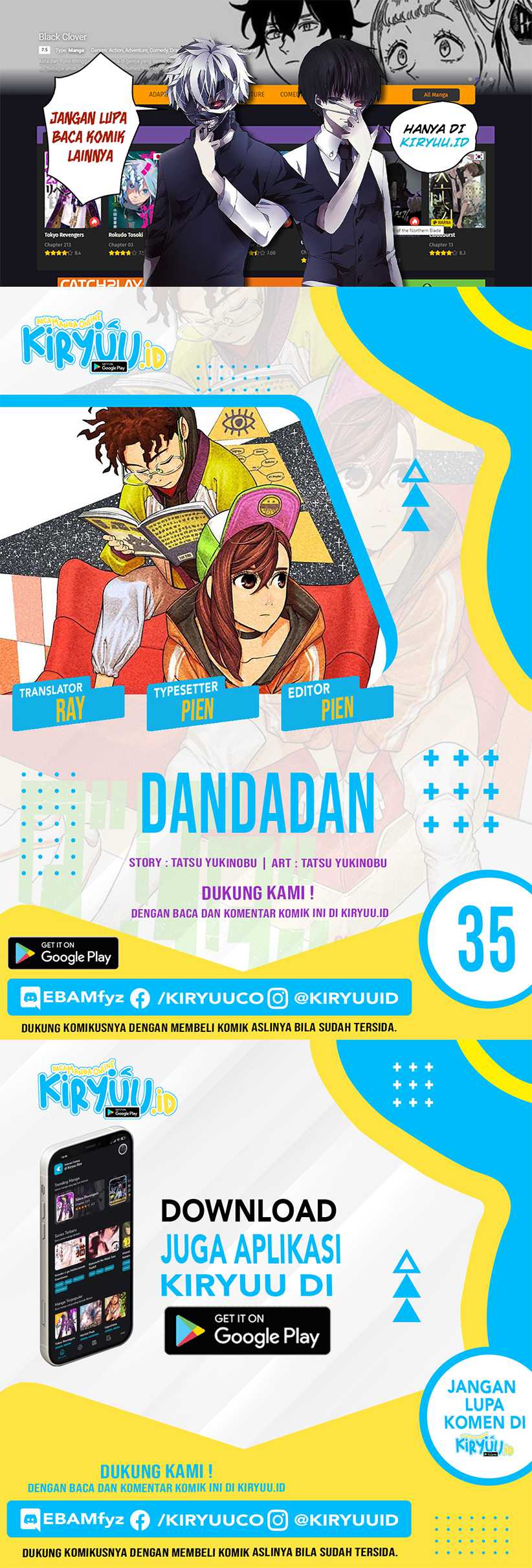 Baca Komik DANDADAN Chapter 35 Gambar 1