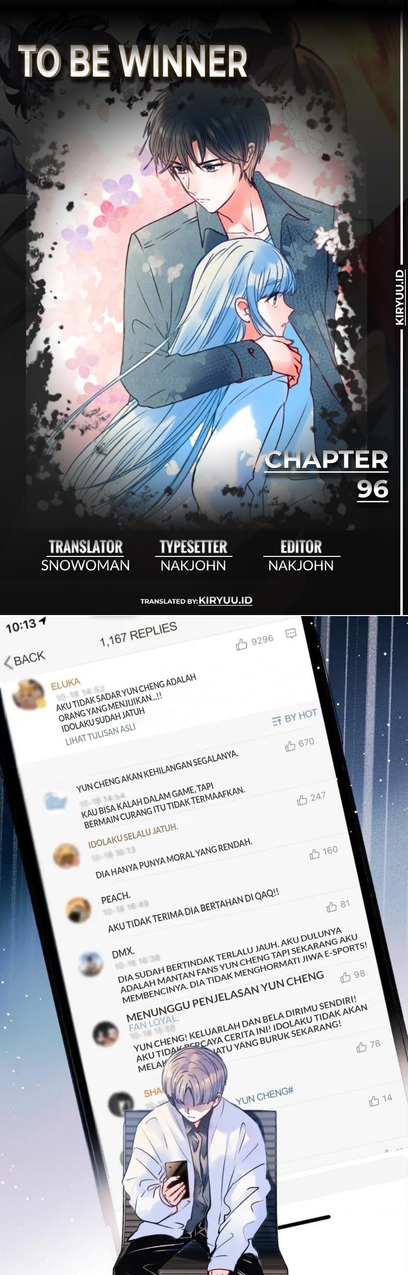 Komik To be Winner Chapter 96 gambar nomor 1