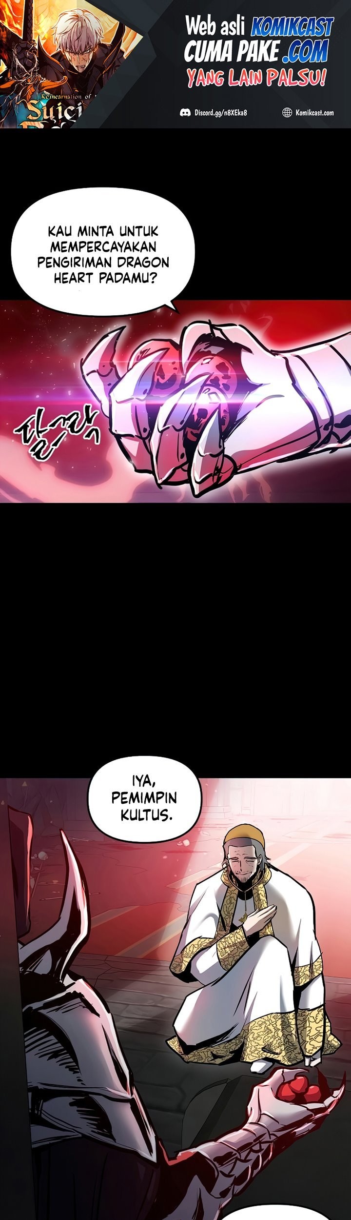 Baca Manhwa Reincarnation of the Suicidal Battle God Chapter 38 Gambar 2