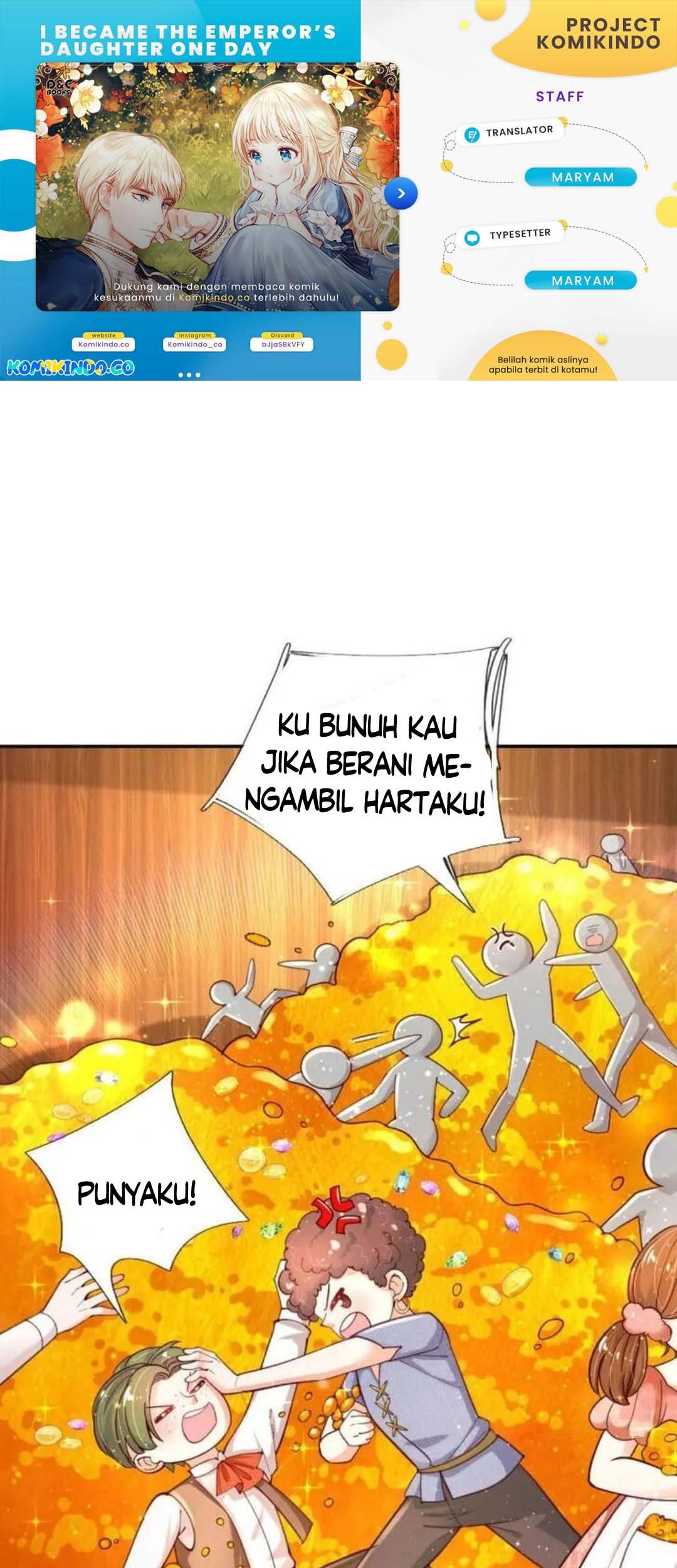 Baca Komik I Became The Emperor’s Daughter One Day Chapter 145 Gambar 1