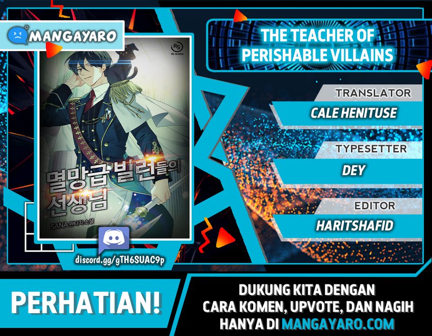 Baca Komik The Teacher of Perishable Villains Chapter 24.2 Gambar 1