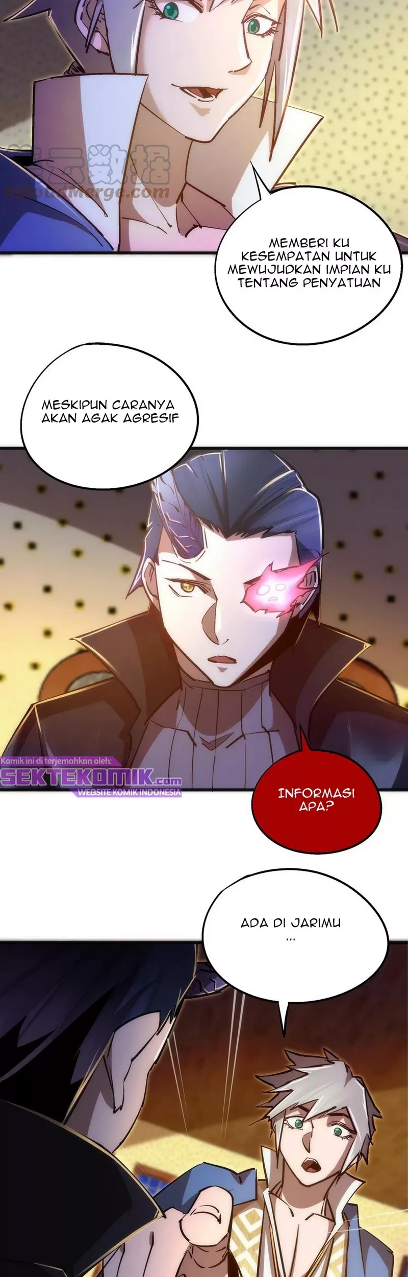 I’m Not The Overlord Chapter 87 Gambar 39