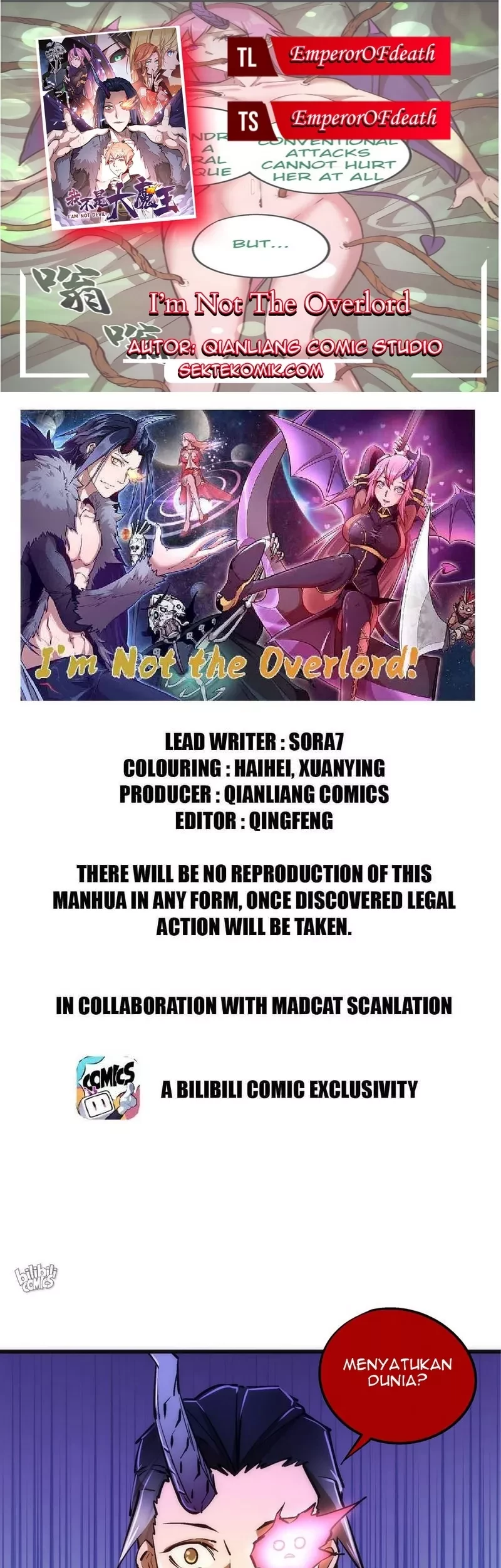 Komik I’m Not The Overlord Chapter 87 gambar nomor 1