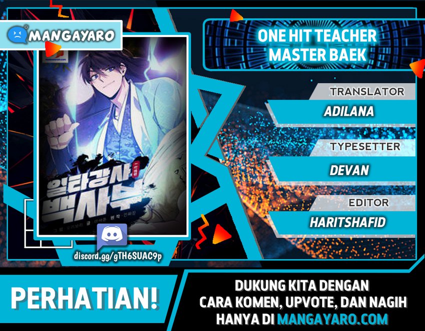 Komik Number One Star Instructor Master Baek Chapter 20.1 gambar nomor 1
