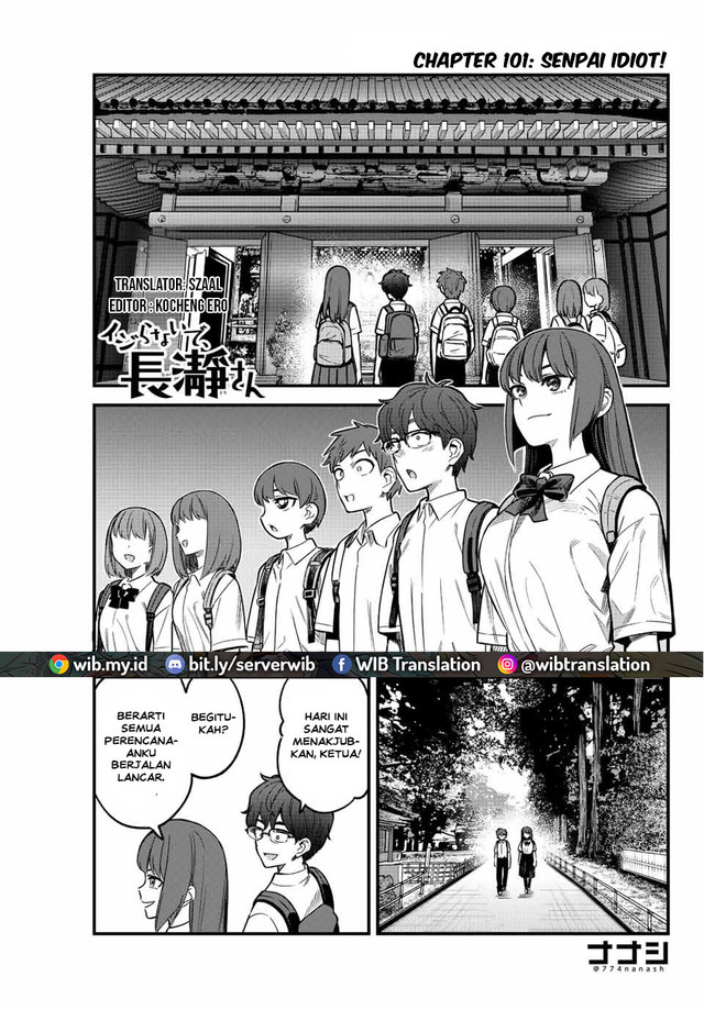 Baca Komik Ijiranaide, Nagatoro-san Chapter 101 Gambar 1