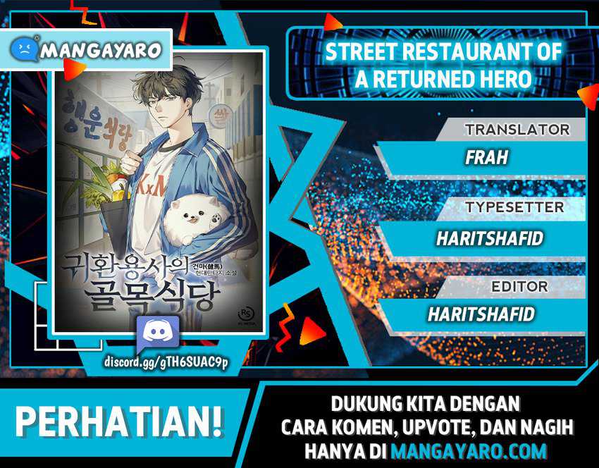 Baca Komik The Returning Warrior’s Alley Restaurant Chapter 14.1 Gambar 1