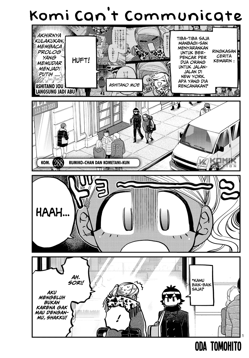 Baca Manga Komi-san wa Komyushou Desu Chapter 288 Gambar 2
