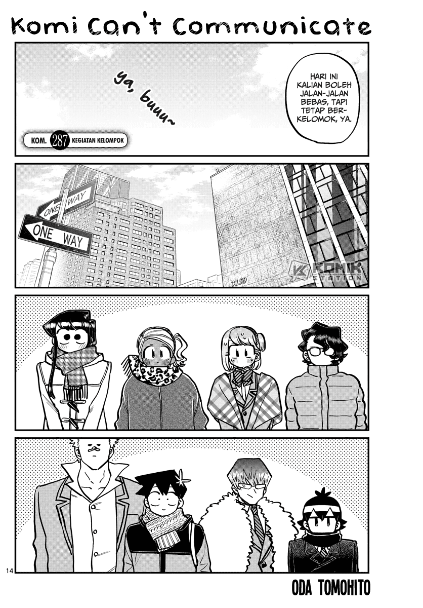 Baca Manga Komi-san wa Komyushou Desu Chapter 287 Gambar 2