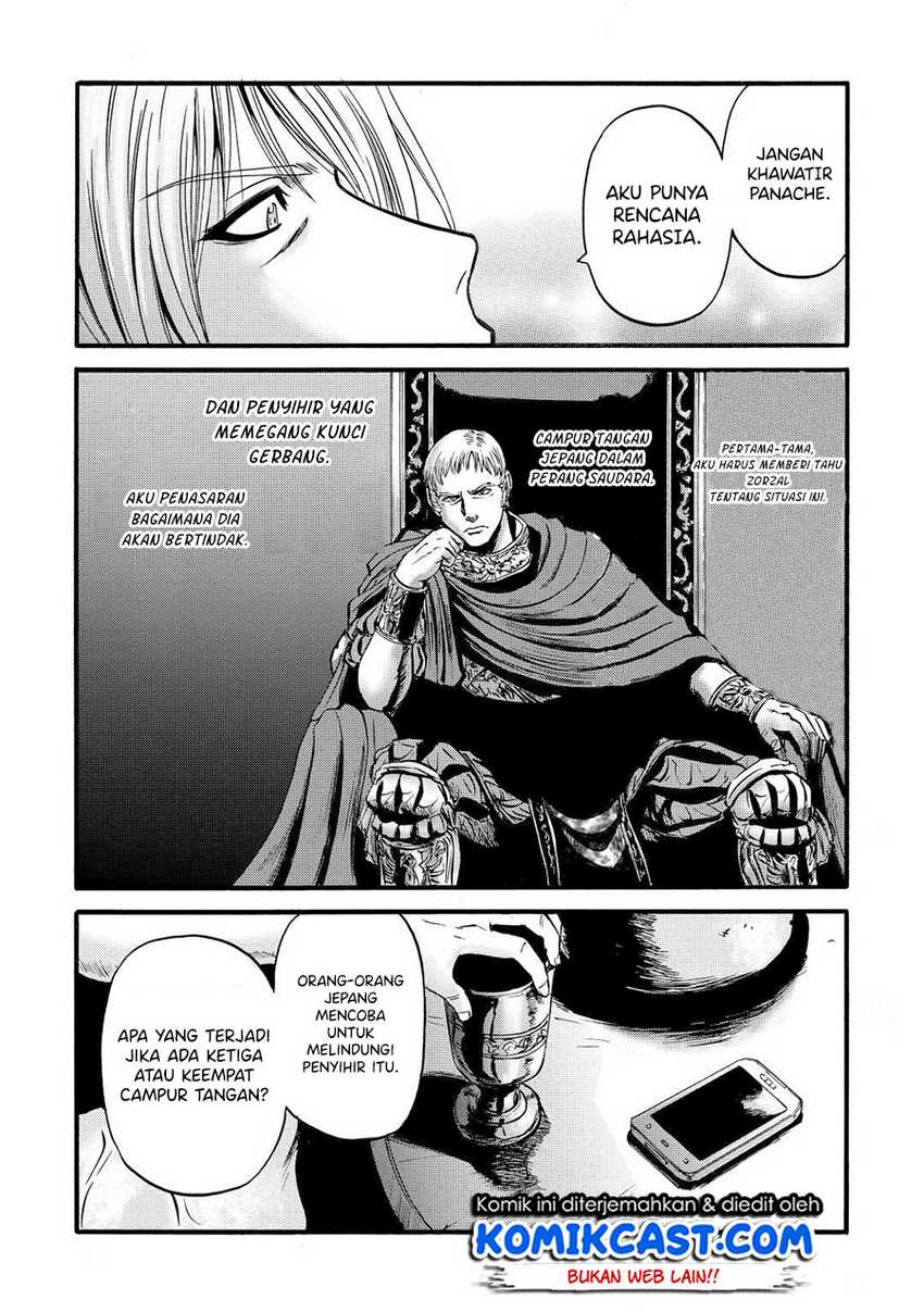 Gate – Jietai Kare no Chi nite Kaku Tatakeri Chapter 108 Gambar 31