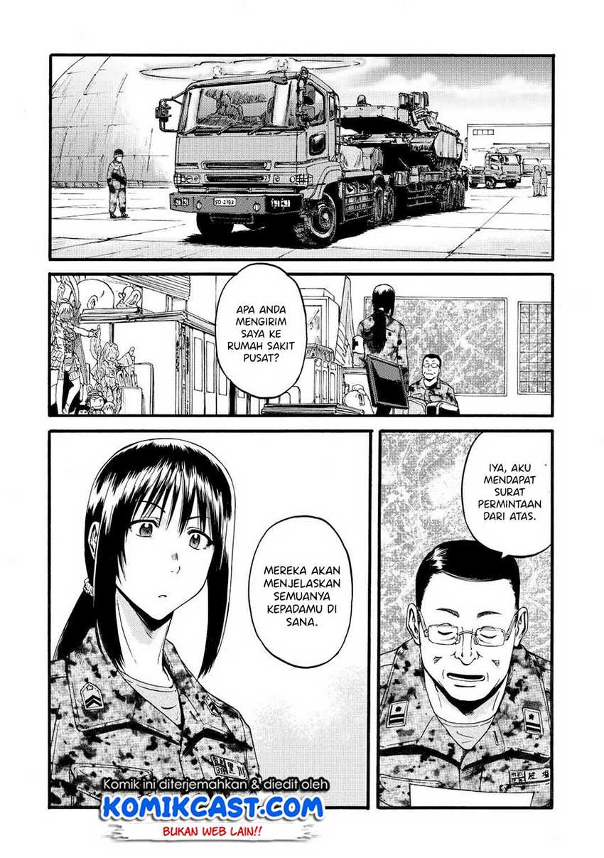Gate – Jietai Kare no Chi nite Kaku Tatakeri Chapter 108 Gambar 37