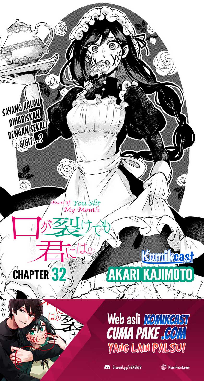 Baca Manga Kuchi ga Saketemo Kimi ni wa Chapter 32 Gambar 2