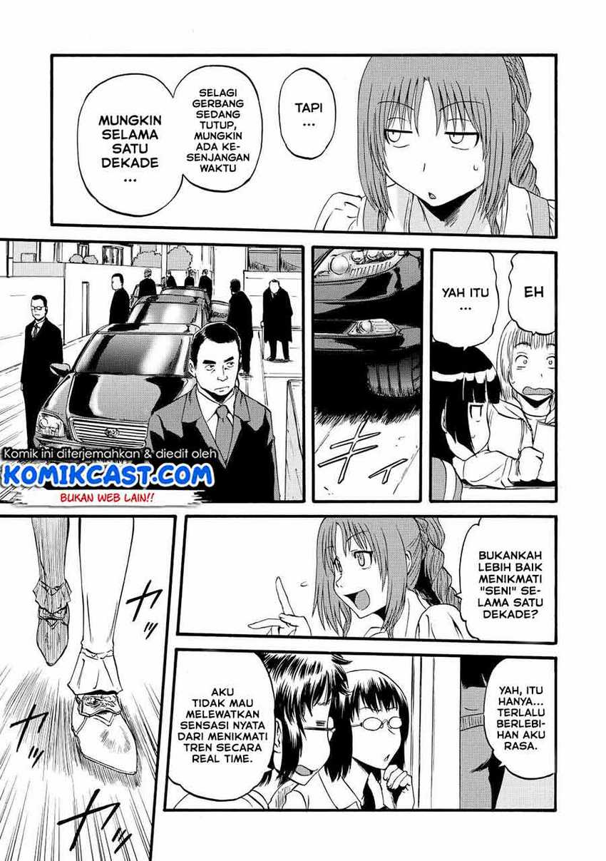Gate – Jietai Kare no Chi nite Kaku Tatakeri Chapter 110 Gambar 26