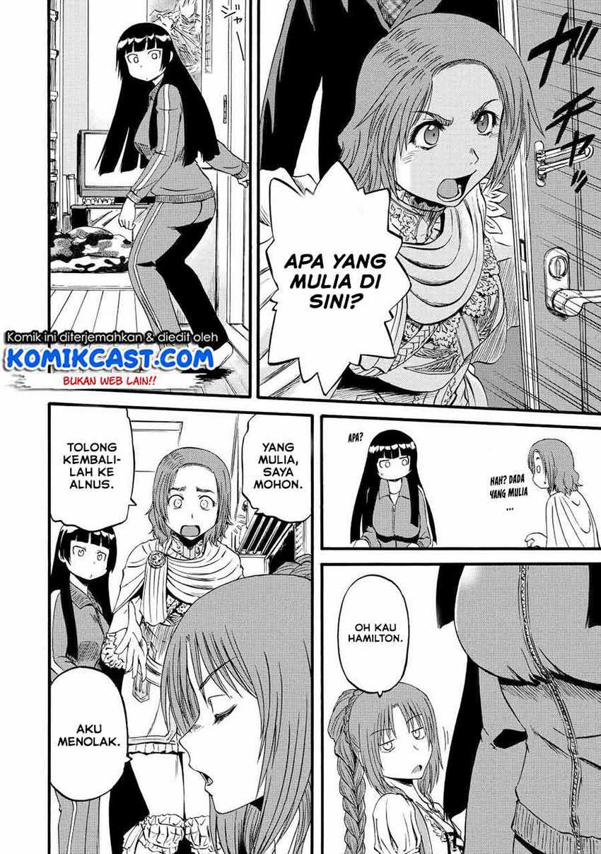 Gate – Jietai Kare no Chi nite Kaku Tatakeri Chapter 110 Gambar 27