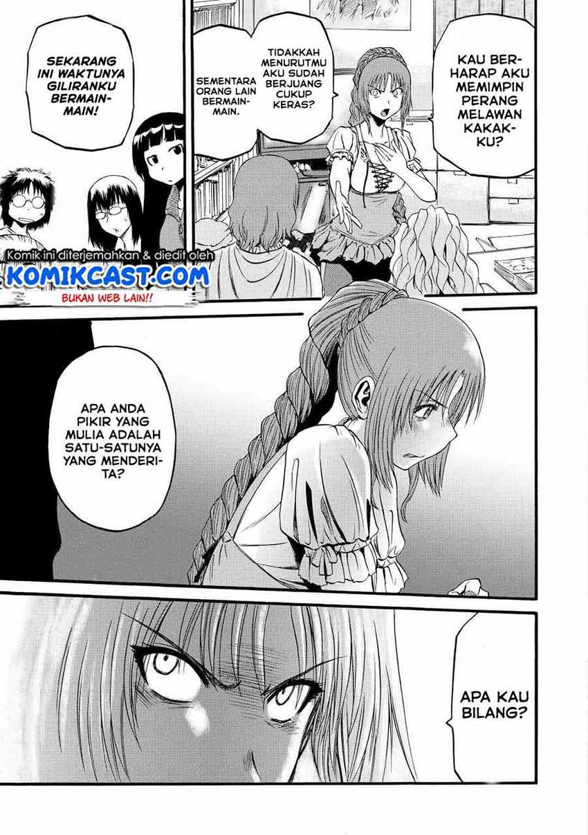Gate – Jietai Kare no Chi nite Kaku Tatakeri Chapter 110 Gambar 36