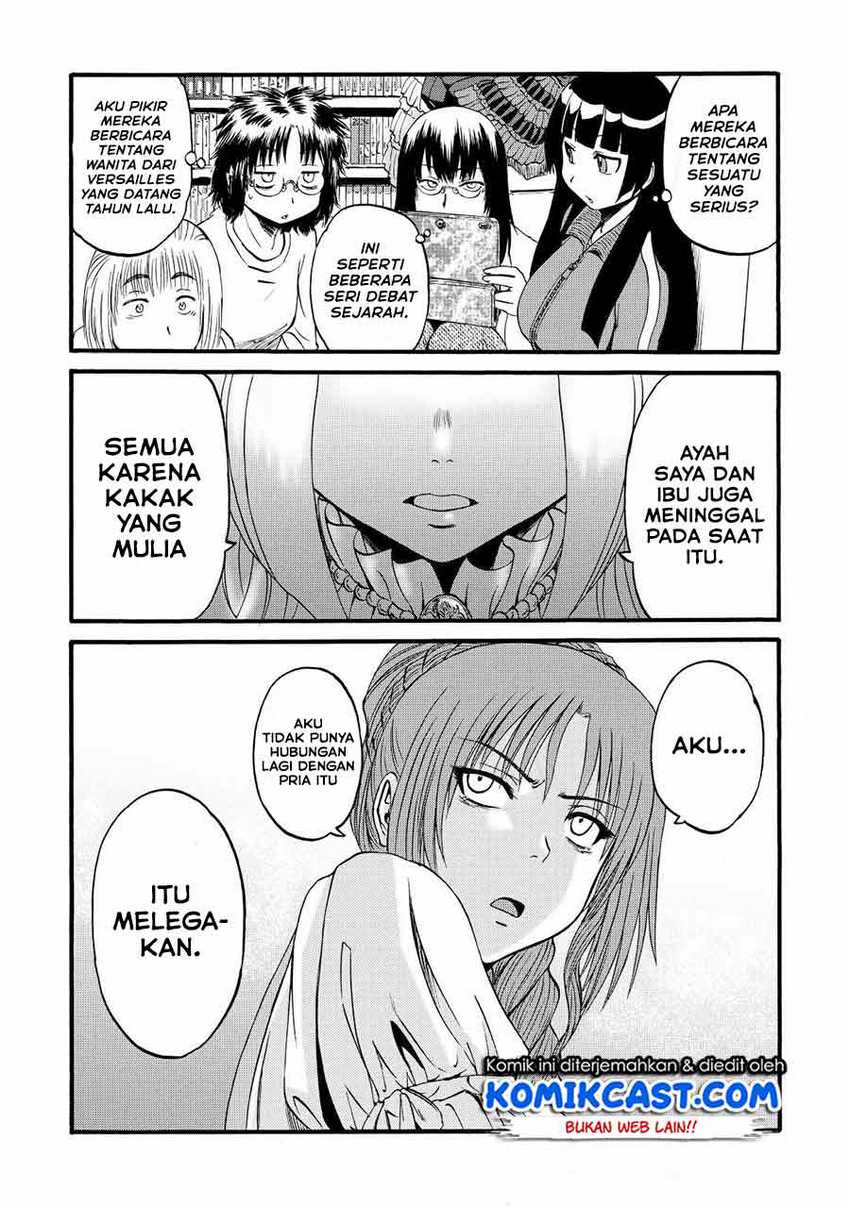 Gate – Jietai Kare no Chi nite Kaku Tatakeri Chapter 110 Gambar 38