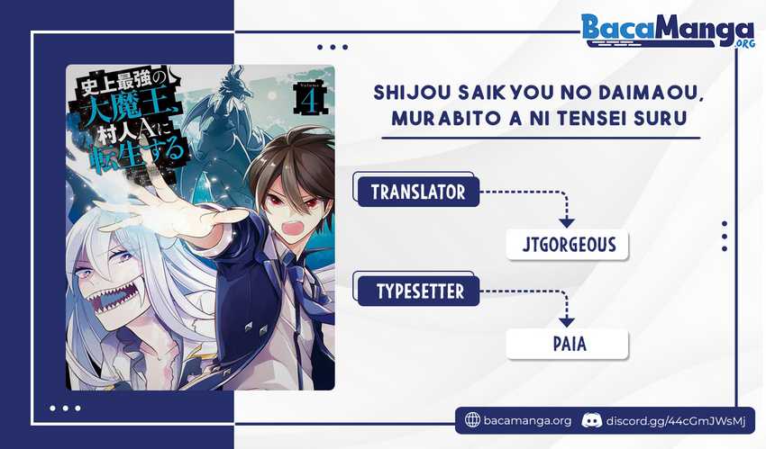 Baca Komik Shijou Saikyou no Daimaou, Murabito A ni Tensei suru Chapter 17.5 Gambar 1