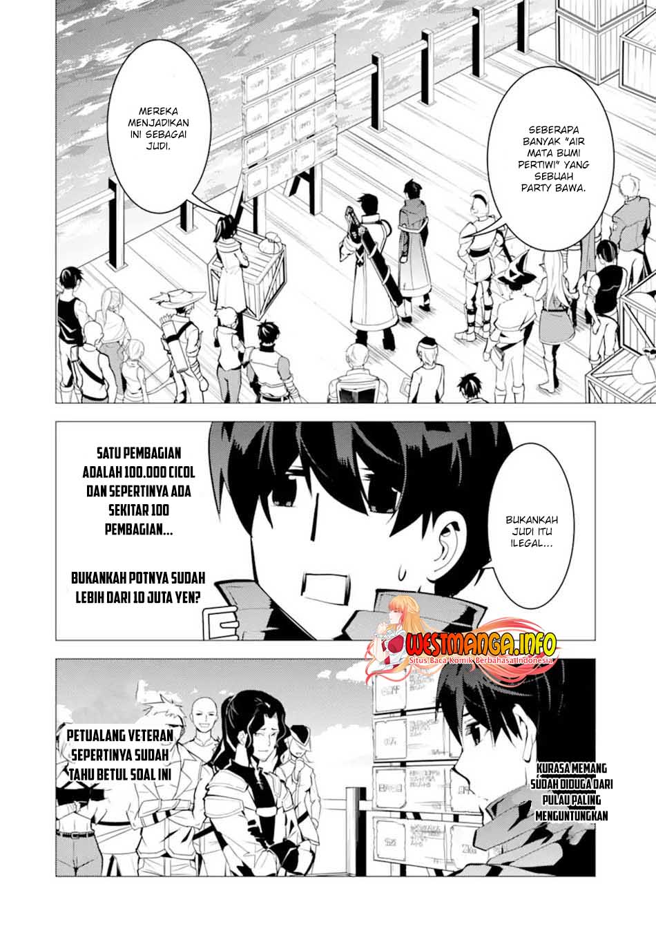 Tensei Kenja no Isekai Raifu Chapter 38.1 Gambar 4