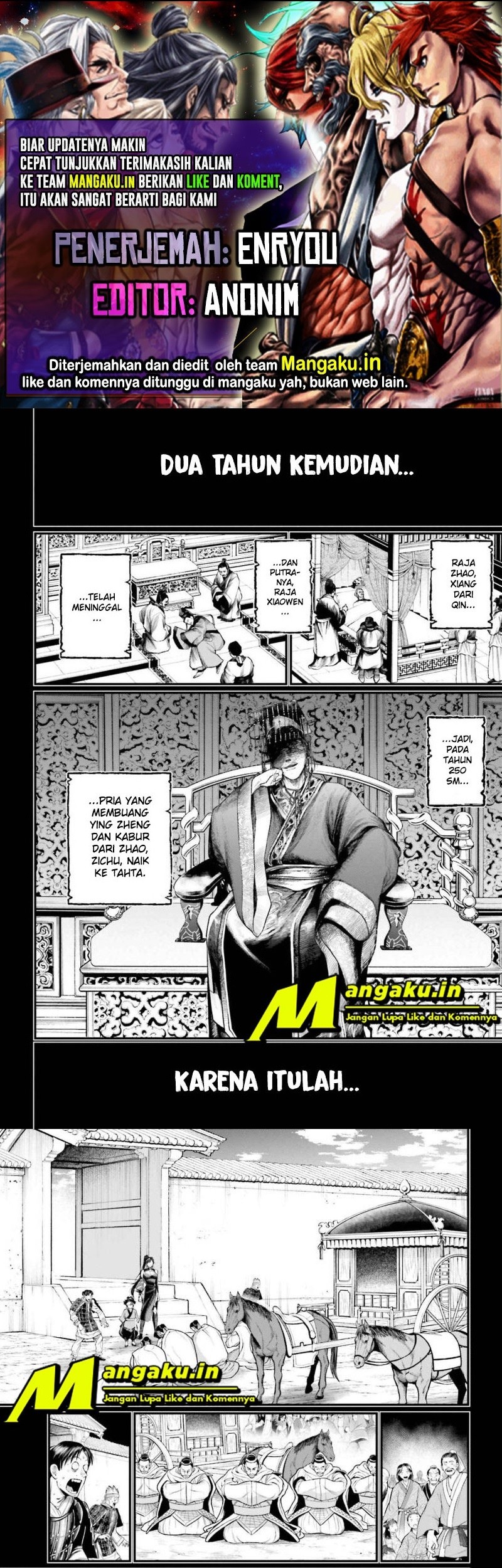 Baca Komik Shuumatsu no Valkyrie Chapter 59.3 Gambar 1