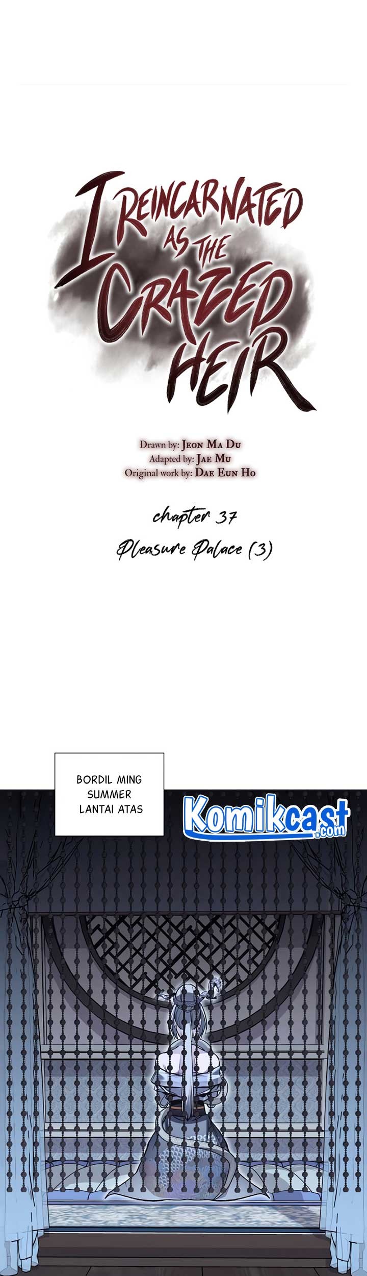 I Reincarnated As The Crazed Heir Chapter 37 Gambar 12