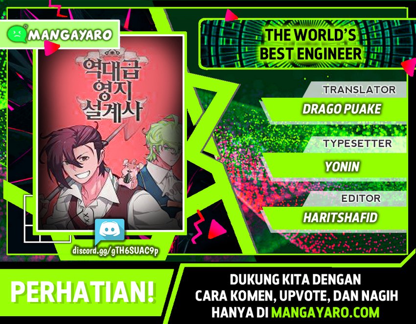 Baca Komik The World’s Best Engineer Chapter 29.1 Gambar 1