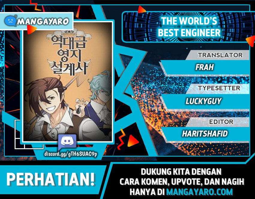 Baca Komik The World’s Best Engineer Chapter 28.1 Gambar 1