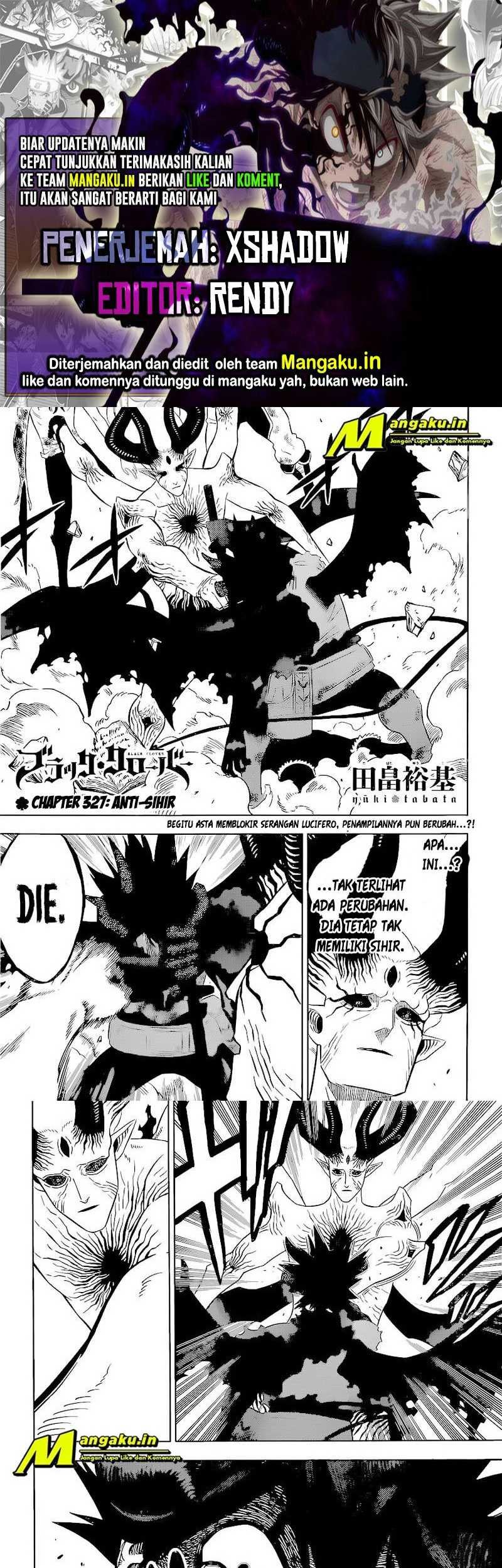 Baca Komik Black Clover Chapter 327 Gambar 1