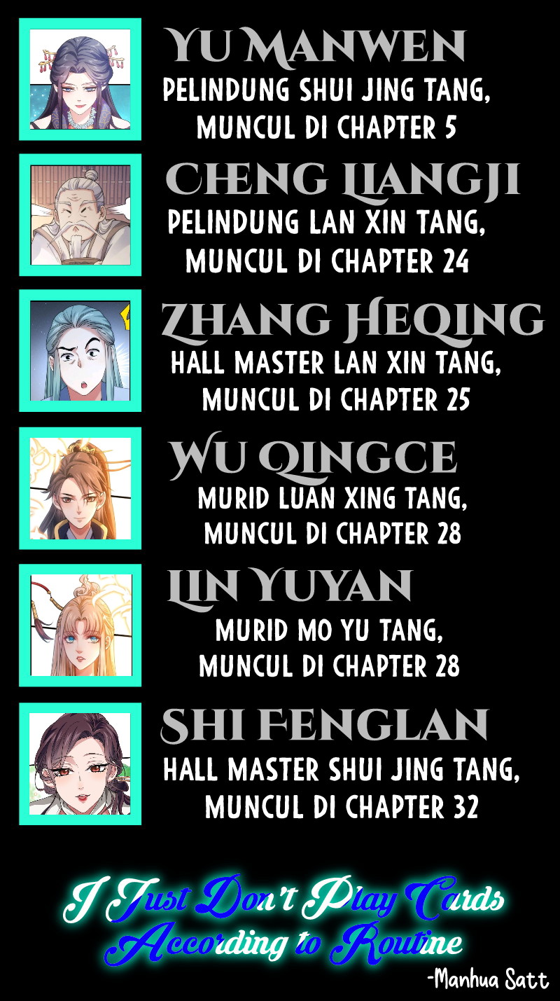I Just Don’t Play the Card According to the Routine Chapter 42 Gambar 39