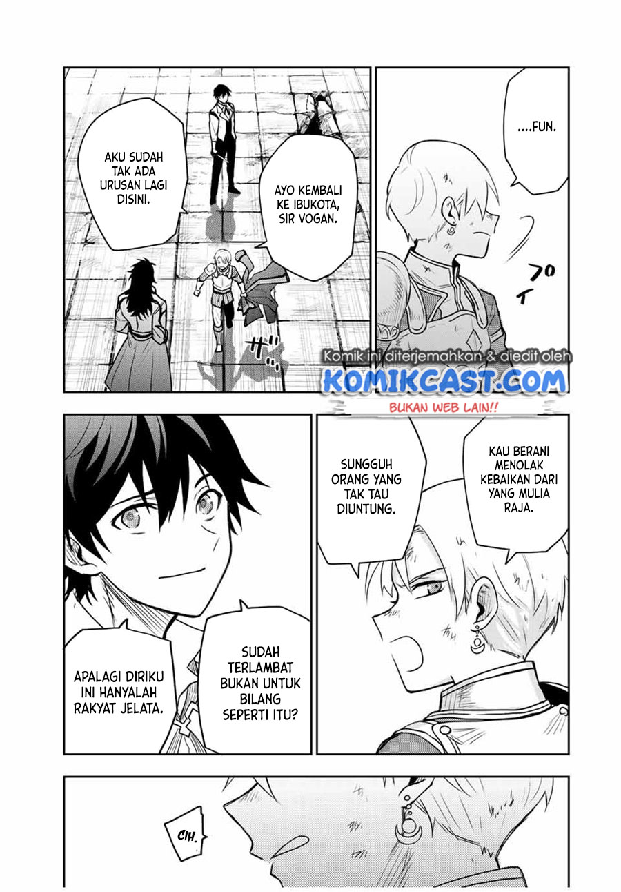A Court Magician, Who Was Focused On Supportive Magic Because His Allies Were Too Weak, Aims To Become The Strongest After Being Banished Chapter 24 Gambar 16