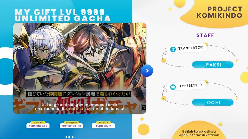 Baca Komik My Gift LVL 9999 Unlimited Gacha Chapter 39 Gambar 1