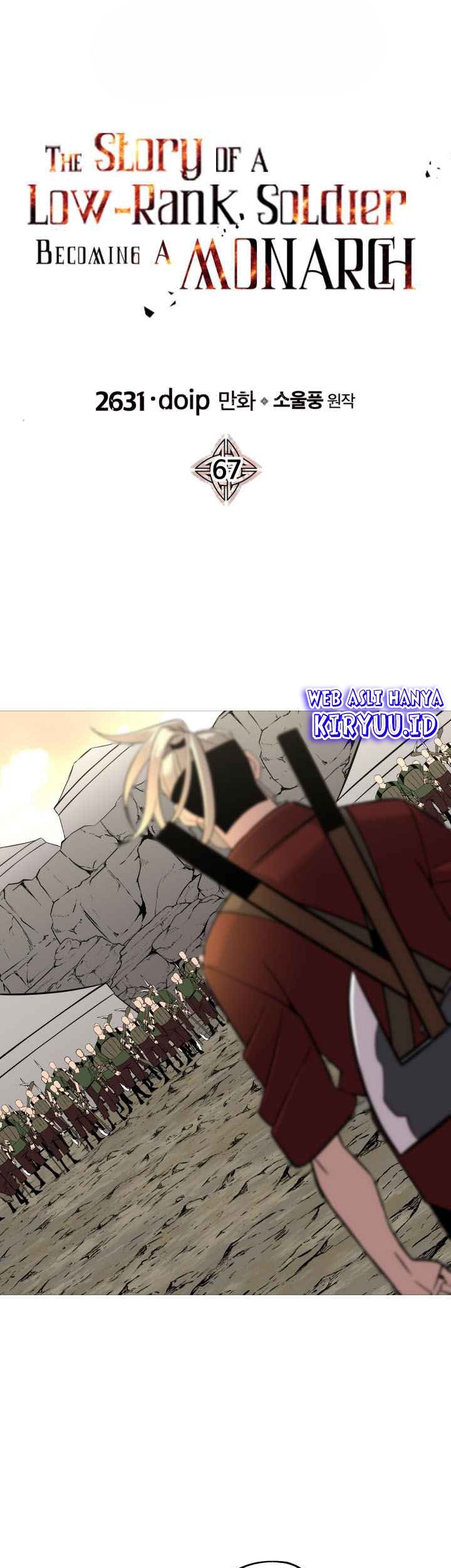 Manhwa The Story of a Low-Rank Soldier Becoming a Monarch Chapter 67 gambar nomor 2
