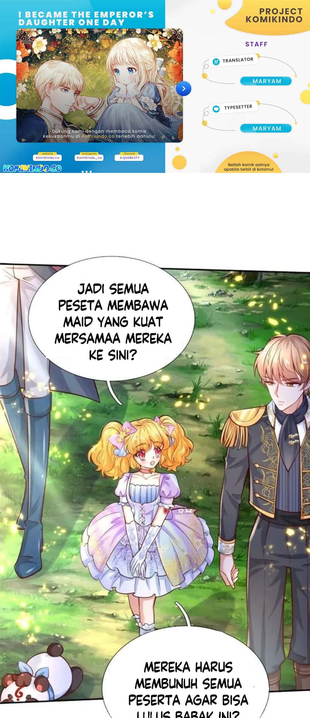 Baca Komik I Became The Emperor’s Daughter One Day Chapter 168 Gambar 1