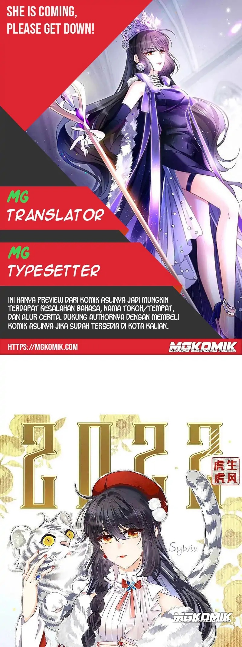 Komik She Is Coming, Please Get Down! Chapter 71.2 gambar nomor 1