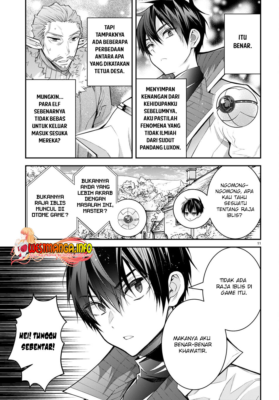 Otome Game Sekai wa Mob ni Kibishii Sekai Desu Chapter 41 Gambar 13