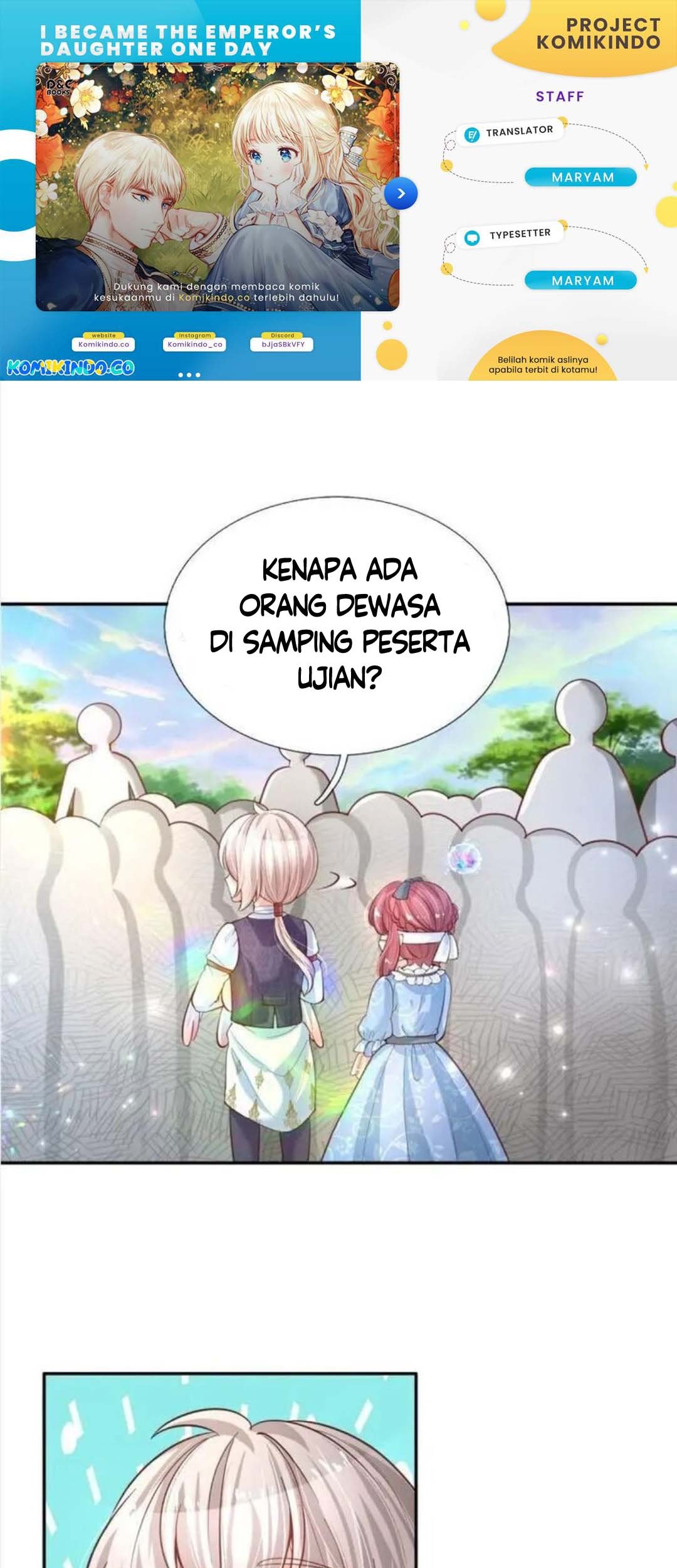 Baca Komik I Became The Emperor’s Daughter One Day Chapter 172 Gambar 1