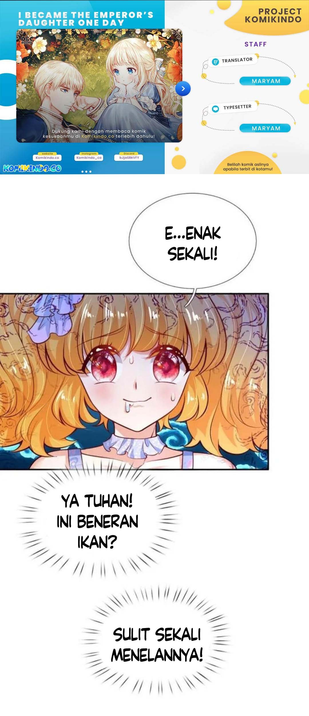 Baca Komik I Became The Emperor’s Daughter One Day Chapter 171 Gambar 1