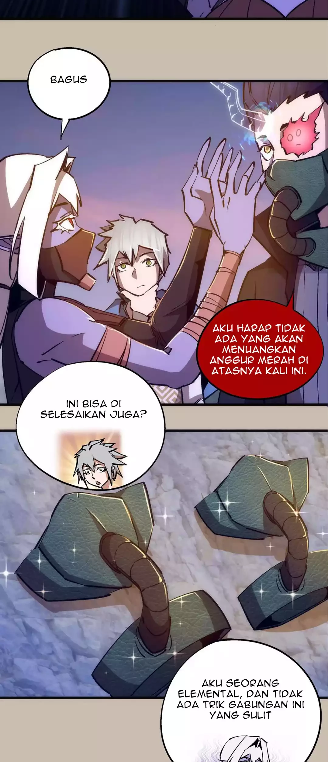 I’m Not The Overlord Chapter 90 Gambar 27