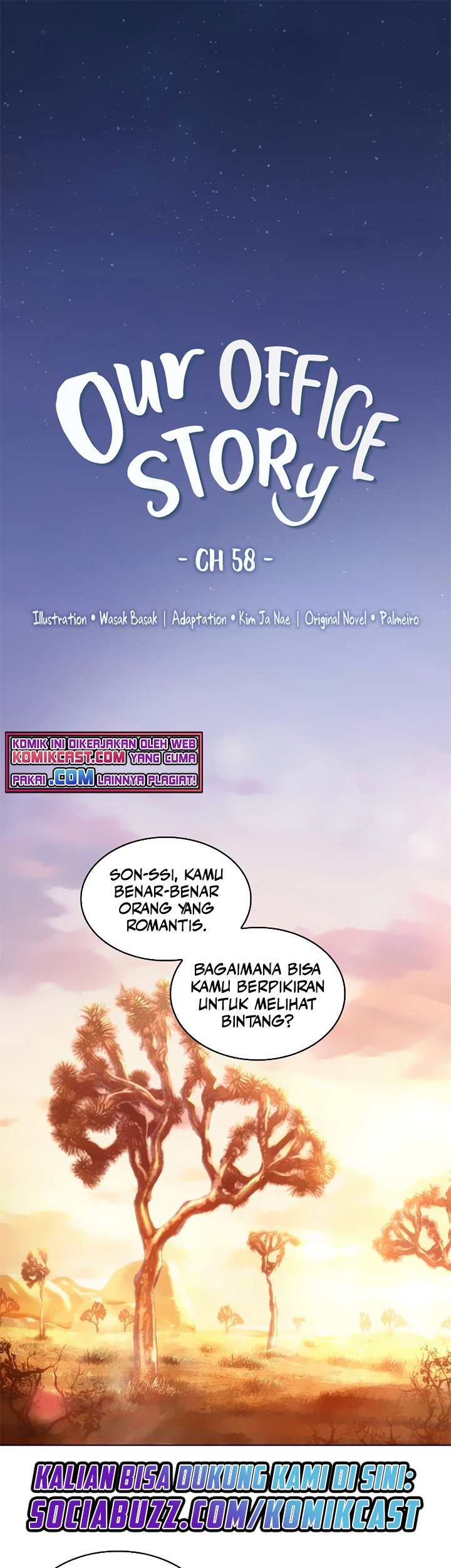 Baca Manhwa My Office Noona’s Story Chapter 58 Gambar 2