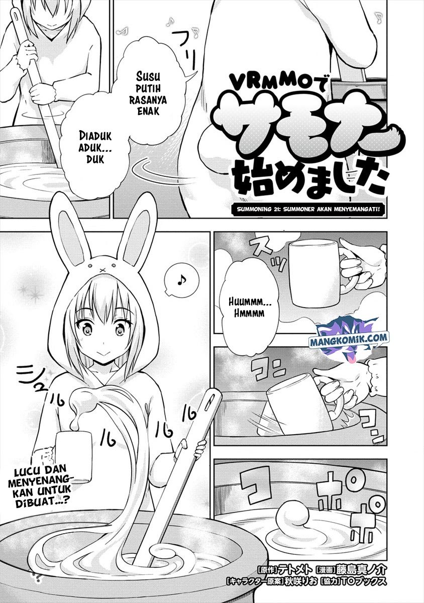 Baca Manga VRMMO Summoner Hajimemashita Chapter 21 Gambar 2