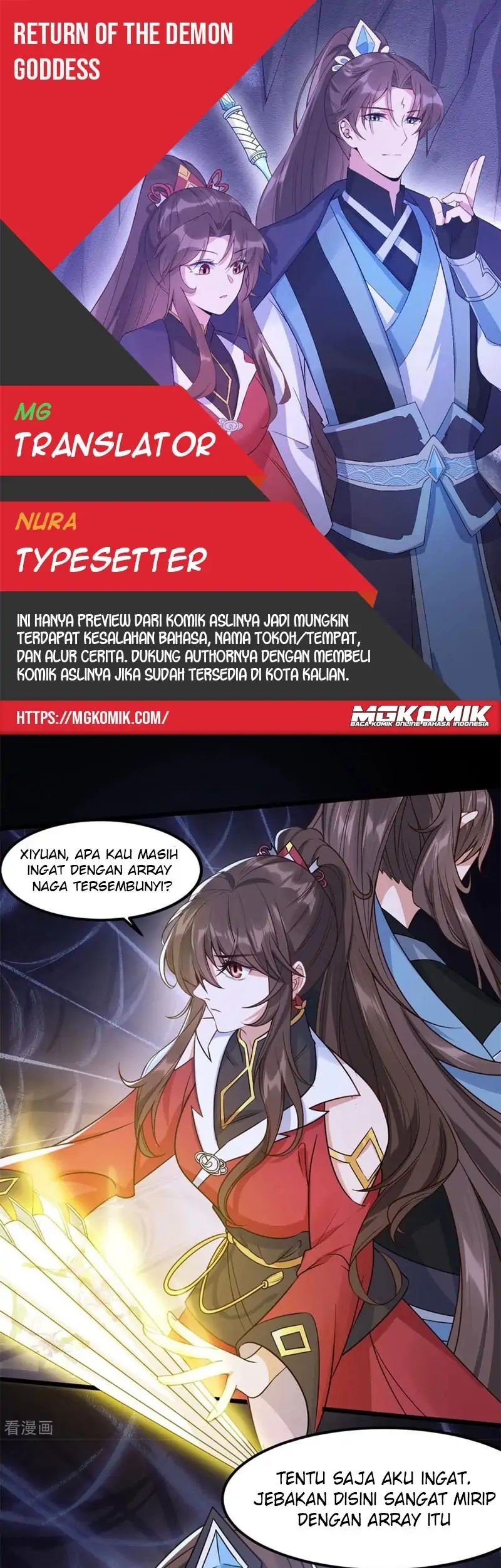 Baca Komik Return The Demon Goddess Chapter 75 Gambar 1