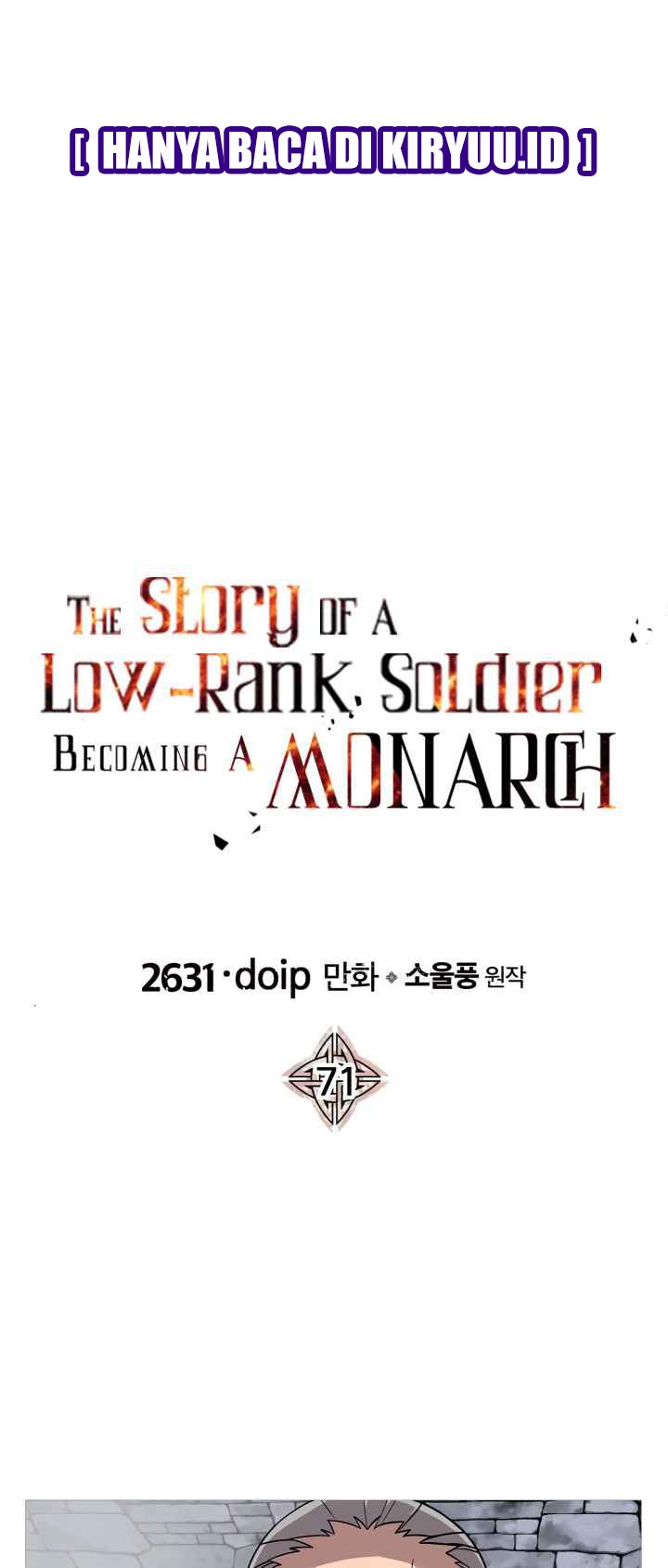 The Story of a Low-Rank Soldier Becoming a Monarch Chapter 71 Gambar 21