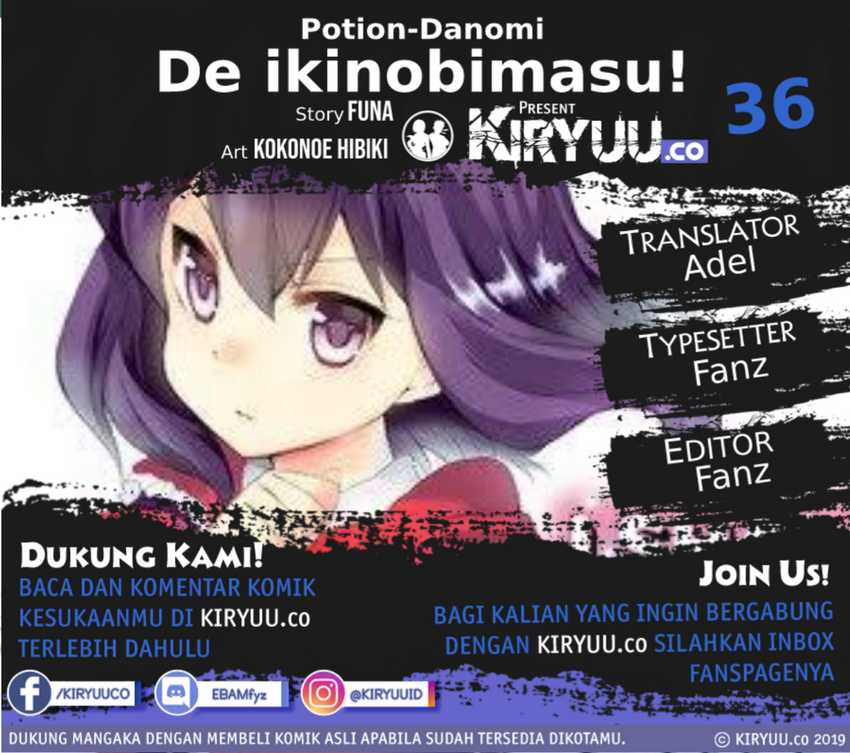 Baca Manga Potion-danomi de Ikinobimasu! Chapter 36 Gambar 2