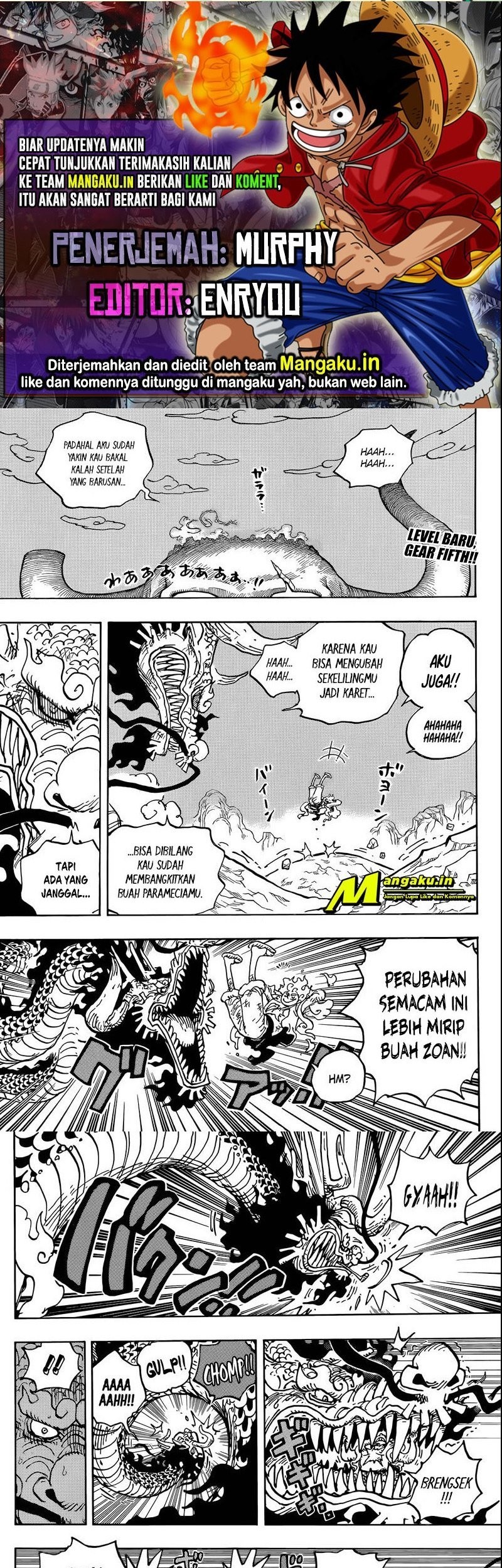 One Piece Chapter 1045 Gambar 3