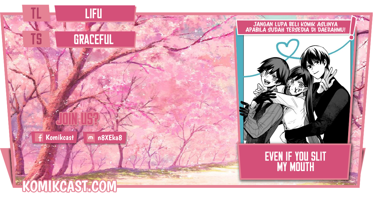 Baca Komik Kuchi ga Saketemo Kimi ni wa Chapter 36 Gambar 1